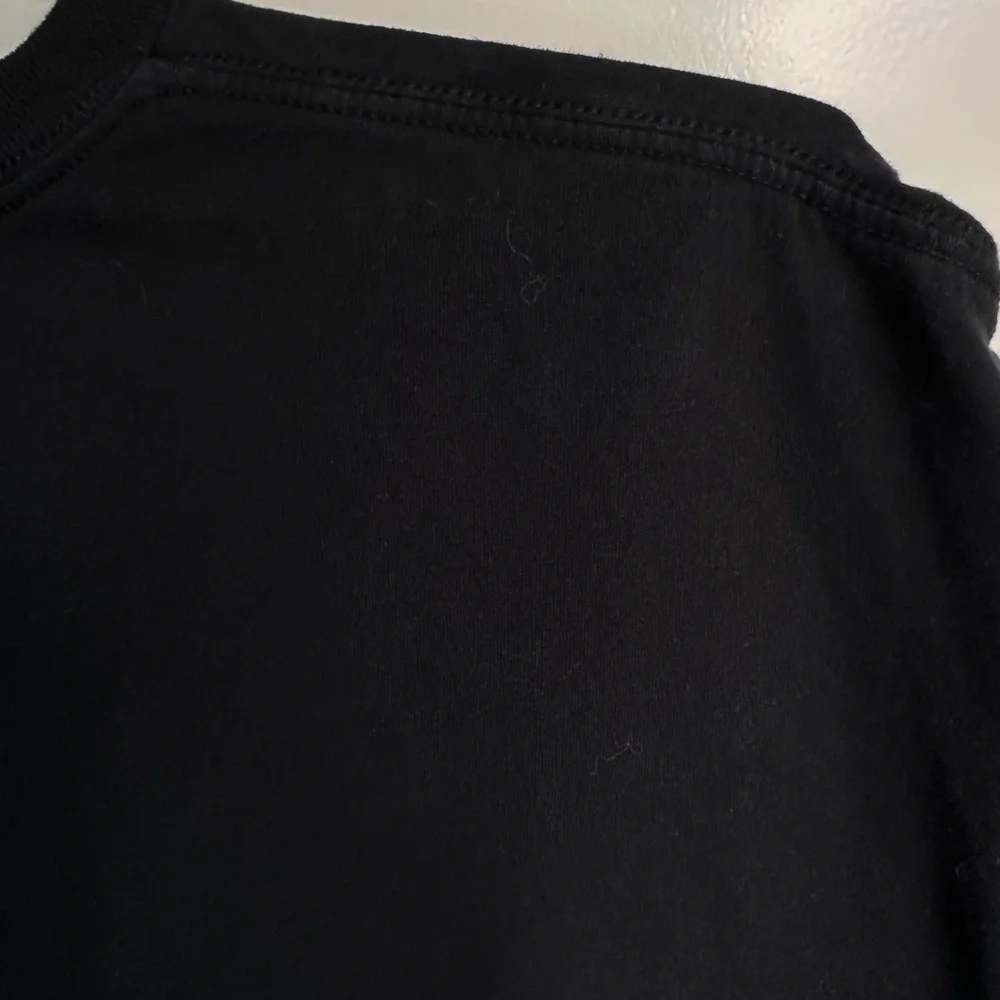 Men’s L Black Official Polaroid T-shirt With The Word “Polaroid” Written 5 Times - Picture 16 of 16